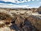 View from the Big Dig Trail at the Ice Age Fossils Nevada State Park in Las Vegas, Nevada