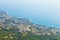 View of Big Yalta city on Southern coast of Crimea