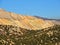 View of the Bingham Copper Mine Mountains in Autumn Fall hiking Rose Canyon Yellow Fork, Big Rock and Waterfork Loop Trail in the