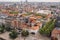 The view from the bird\\\'s eye view of the city of Antwerp, Belgium. view from the an de Strom Museum