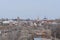 The view from the bird`s eye view of the city Zaraysk