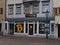 View of Bitcoin Store, a shop dealing with crypto currencies, in the center of Esslingen.