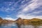 View of the Black Cuillin mountain range from the boat directed to Loch Coruisk