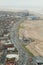 View of Blackpool Promenade, Lancashire, England, UK.