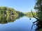 A view of Blake Mere Lake near Ellesmere