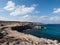 The View of the Blue Lagoon from Cape Greco Cyprus