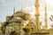 View of the Blue Mosque (Sultanahmet Camii) in Istanbul