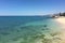 View of the blue sea in Phan Rang, Vietnam