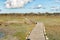 View from the boardwalk to the Geelbek Bird Hide