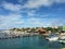 View of boat docs on Isla Mujeres