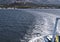 View from the boat - Eretria landscape Euboea Greece