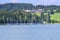 The View of boats on Lake Schwan in Summer, Germany