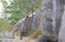 View at the Bohemian paradise near Hruba skala castle in summer