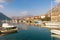View of Boka Kotorska Bay near Kotor city. Montenegro