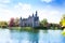 View of Bornem Castle from the river side