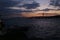 View of the Bosphorus Bridge from the Anatolian Side of Istanbul.