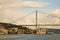 View of the Bosphorus Bridge and the Mosque