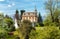 View of Botanical Gardens of Villa Taranto, located on the shore of Lake Maggiore in Pallanza, Italy.