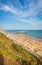 View of Bournemouth beach and Pier in Bournemouth Dorset UK