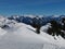 View Braunwald. Slopes and mountains