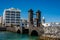 View of the Bridge of the Balls Puente de las Bolas in Arrecife, Lanzarote