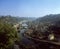 VIEW FROM BRIDGE DINAN, BRITTANY, FRANCE