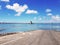 View of the bridge of the island of Oleron, from Bourcefranc-le-Chapus