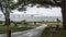 View of bridge from Michilimackinac State Park