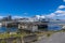 A view of a bridge over the main harbour in Victoria British Colombia, Canada