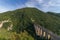 View of the Bridge of Tower Ponte delle Torri medieval aqueduc