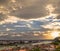 View of the bridges of Budapest