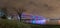 View on bridges over the Ohio river in Louisville at night