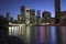 View of Brisbane city from Kangaroo Point, Brisbane