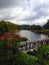 View of the Broad River from an old bridge