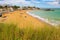 View of Broadstairs sandy beach Kent UK