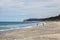 View of Bruce beach, West coast of New Zealand