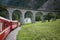 View of Brusio spiral viaduct