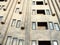 View of the brutalist 1960s roger stevens building at the university of leeds