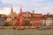View of Buda side in Budapest with St. Matthias church