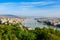 View of Budapest and the Danube river