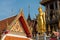 View of buddha statue and gable