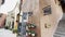 View of a building in the medieval town Valquirico in Tlaxcala, Mexico.