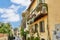 View of a building in the Neve Tzedek area of Tel Aviv, Israel