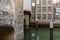 View of the buildings along the canal, Dordrecht, Netherlands