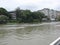 View of buildings and apartment blocks along the Pasig river, Manila, Philippines