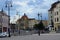 View of buildings and landmarks in Oradea, Romania