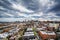 View of buildings in Mount Vernon, Baltimore, Maryland.