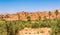 View at the Buildings of old Kasbah in Tinghir Tinerhir Oasis - Morocco