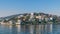 View of Burgazada island from the sea with summer houses, Sea of Marmara, Istanbul, Turkey