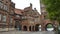 View of Burgtor or Burg Tor nothern Gate in a gothic style, beautiful architecture, Lubeck, Germany